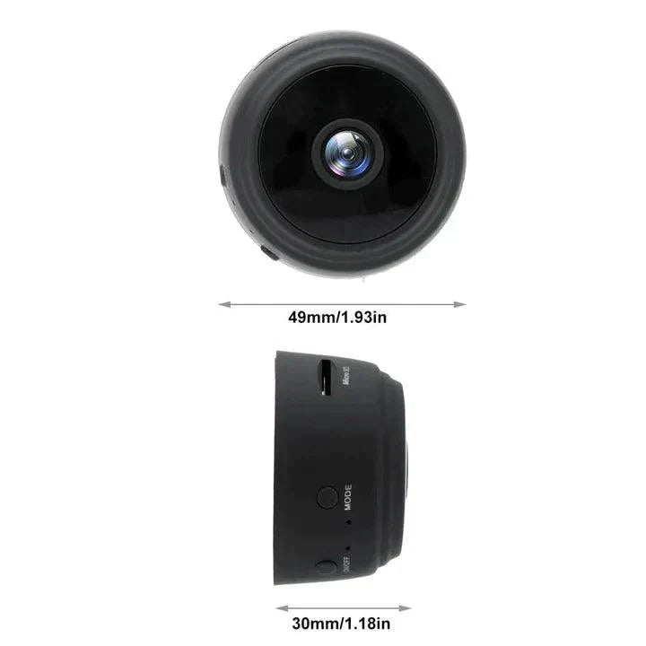 (3X1 SOLO POR HOY) MINI CÁMARA ESPÍA DE VIGILANCIA - WIFI, FULL HD