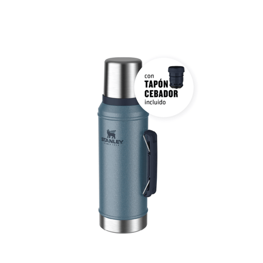 Termo Stanley Clasico Con Manija Y Tapon Cebador | 950 ml.