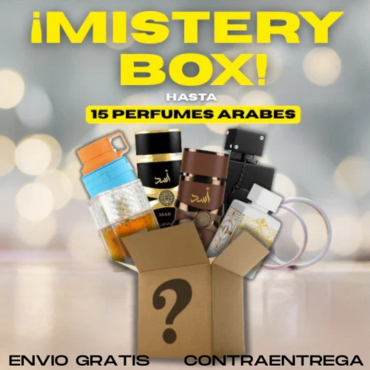 ¡MISTERY BOX! Hasta 15 Perfumes Arabes IMPORTADOS MASCULINOS