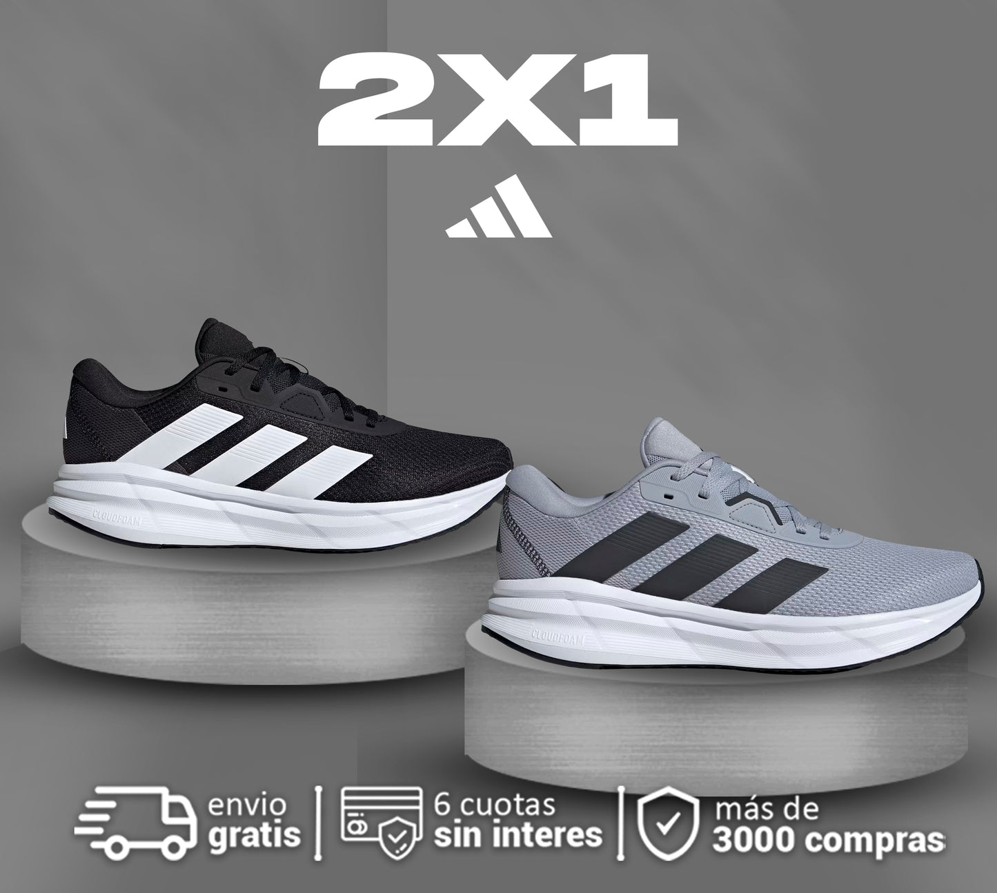 2X1 Adidas Galaxy